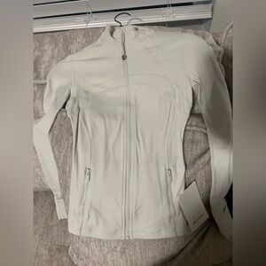 Lululemon define jacket full length in bone BNWT